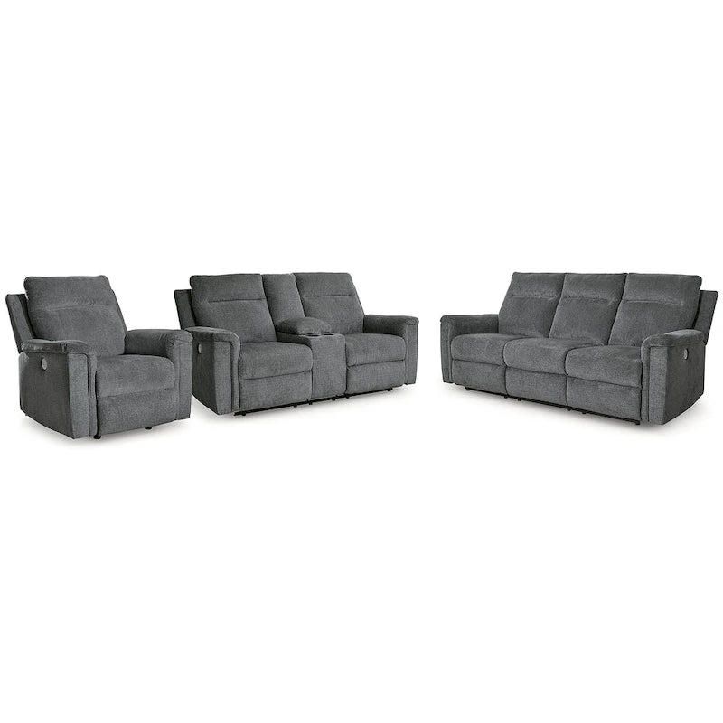Ensemble de mobilier rembourré 3 pièces Barnsana - 86L x 41P x 40H