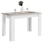 Table de salle à manger 47 pouces Table à manger de cuisine rectangulaire pour