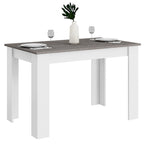 Table de salle à manger 47 pouces Table à manger de cuisine rectangulaire pour