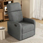 Fauteuil inclinable manuel moderne Fauteuil de cinéma maison inclinable manuel avec dossier réglable pour salon