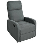 Fauteuil inclinable manuel moderne Fauteuil de cinéma maison inclinable manuel avec dossier réglable pour salon