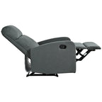 Fauteuil inclinable manuel moderne Fauteuil de cinéma maison inclinable manuel avec dossier réglable pour salon