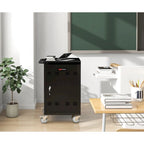 Chariot et armoire de recharge mobile