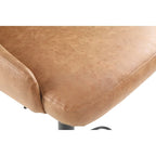 Tabouret de bar réglable Sylmar en similicuir