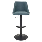 Tabouret de bar réglable Sylmar en similicuir