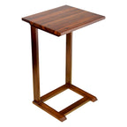 Table d'appoint en acacia massif Holly Hill pour canapé