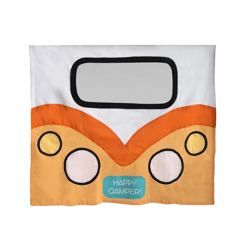 Rideau en coton pour lit sous lit de camping-car