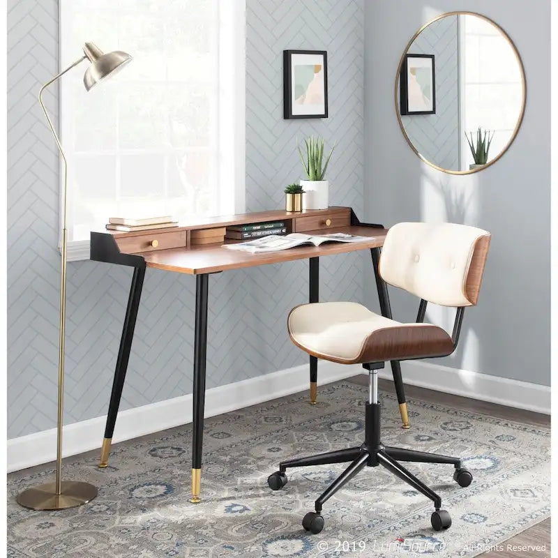 Chaise de Bureau Ergonomique Pivotante à 360°, Hauteur Réglable, en Maille, avec Appui-tête Réglable, Support Lombaire et Accoudoir