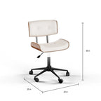Chaise de Bureau Ergonomique Pivotante à 360°, Hauteur Réglable, en Maille, avec Appui-tête Réglable, Support Lombaire et Accoudoir