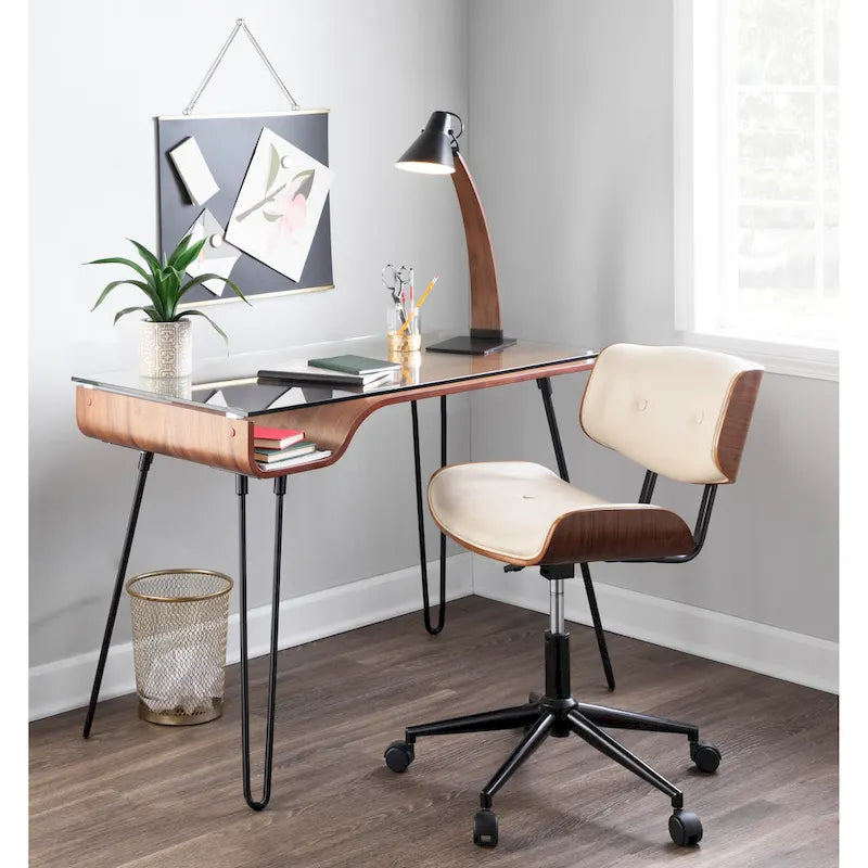 Chaise de Bureau Ergonomique Pivotante à 360°, Hauteur Réglable, en Maille, avec Appui-tête Réglable, Support Lombaire et Accoudoir