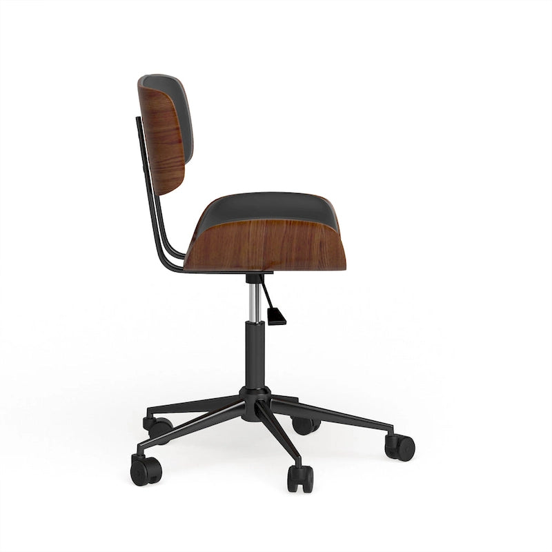 Chaise de Bureau Ergonomique Pivotante à 360°, Hauteur Réglable, en Maille, avec Appui-tête Réglable, Support Lombaire et Accoudoir