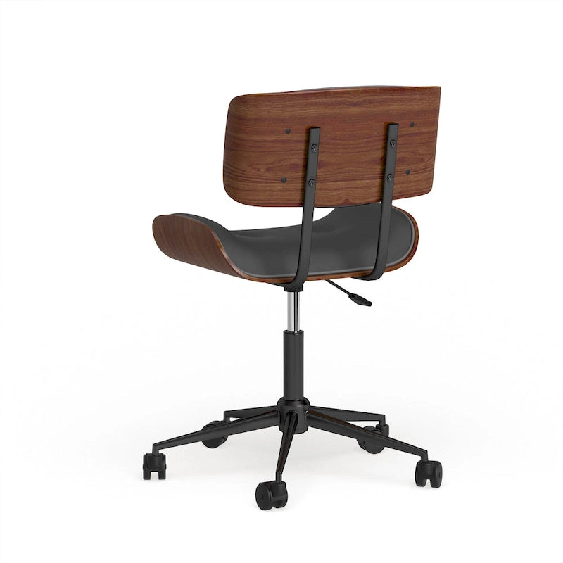 Chaise de Bureau Ergonomique Pivotante à 360°, Hauteur Réglable, en Maille, avec Appui-tête Réglable, Support Lombaire et Accoudoir