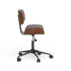 Chaise de Bureau Ergonomique Pivotante à 360°, Hauteur Réglable, en Maille, avec Appui-tête Réglable, Support Lombaire et Accoudoir