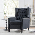 27.16 Fauteuil inclinable manuel large avec accoudoirs ailés