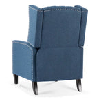 27.16 Fauteuil inclinable manuel large avec accoudoirs ailés