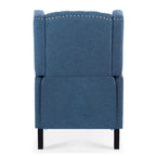 27.16 Fauteuil inclinable manuel large avec accoudoirs ailés