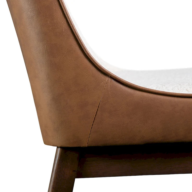 Table à manger rectangulaire en noyer 5 pièces du milieu du siècle