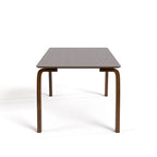 Table à manger rectangulaire en noyer 5 pièces du milieu du siècle