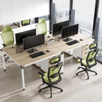 Chaise de bureau ergonomique pivotante à 360° en maille, réglable en hauteur, avec appuie-tête, support lombaire et accoudoirs réglables