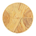 Table d'appoint en rotin Acadia
